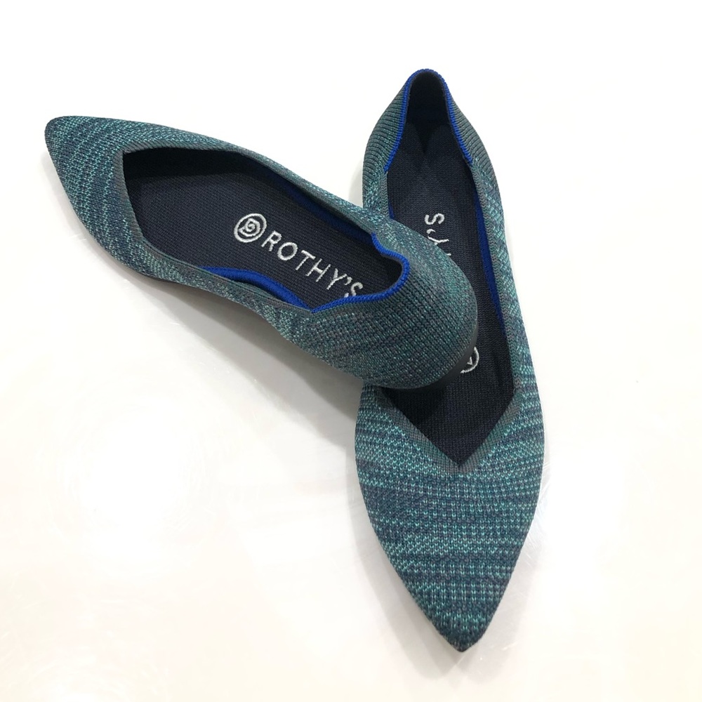 Rothy’s Aqua Heather